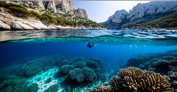 Plongée marseille : découvrez les fonds marins des calanques